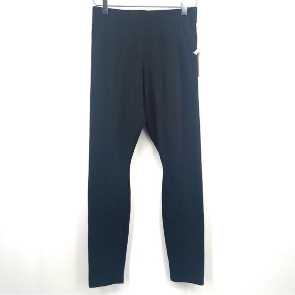 GOOD AMERICAN Lounge Leggings High Rise Black Athleisure NWT Size Large (3) - Picture 2 of 10